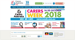 Desktop Screenshot of carersvictoria.org.au